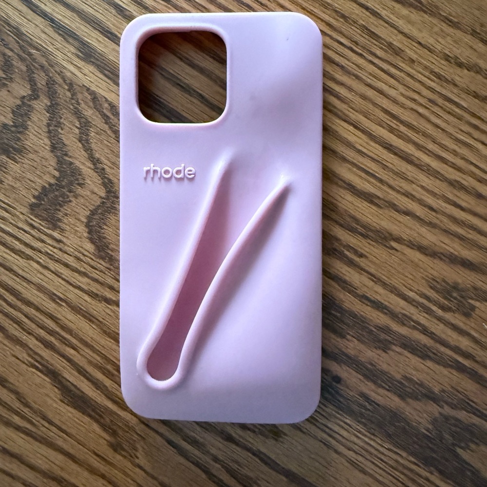 RHODE Pink Silicone iPhone Case (iPhone 16 Pro Max)